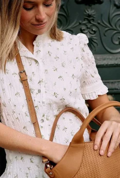 Blusa Emilie Flores Blanca