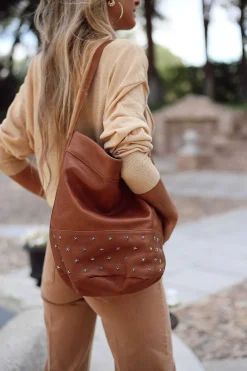 Bolso Bucket Cuero