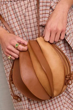 Bolso Dinsum Combinado Cuero