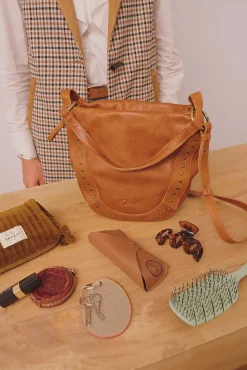 Bolso Hobbo Cuero