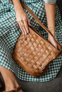 Bolso Trenzado Freda Cuero