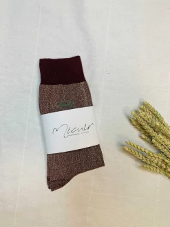 Calcetines Glitter Granate