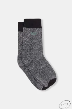 Calcetines Glitter Negro