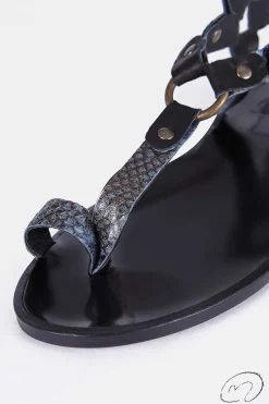 Esclavas Snake Azul