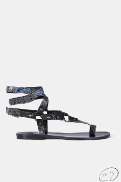 Esclavas Snake Azul
