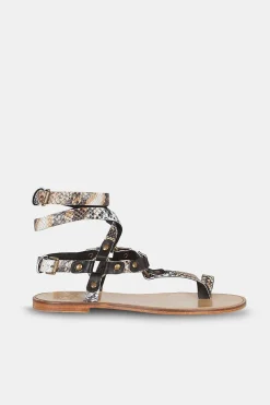 Esclavas Snake Blanco