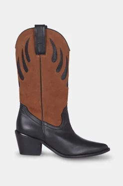 Mestizo Boots Tacón Combinada 7Cm