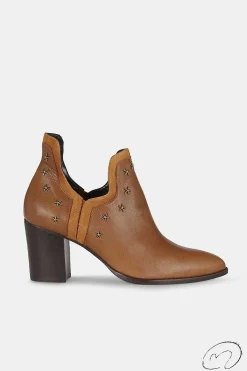 Nay Boots Cuero Tacón 7Cm