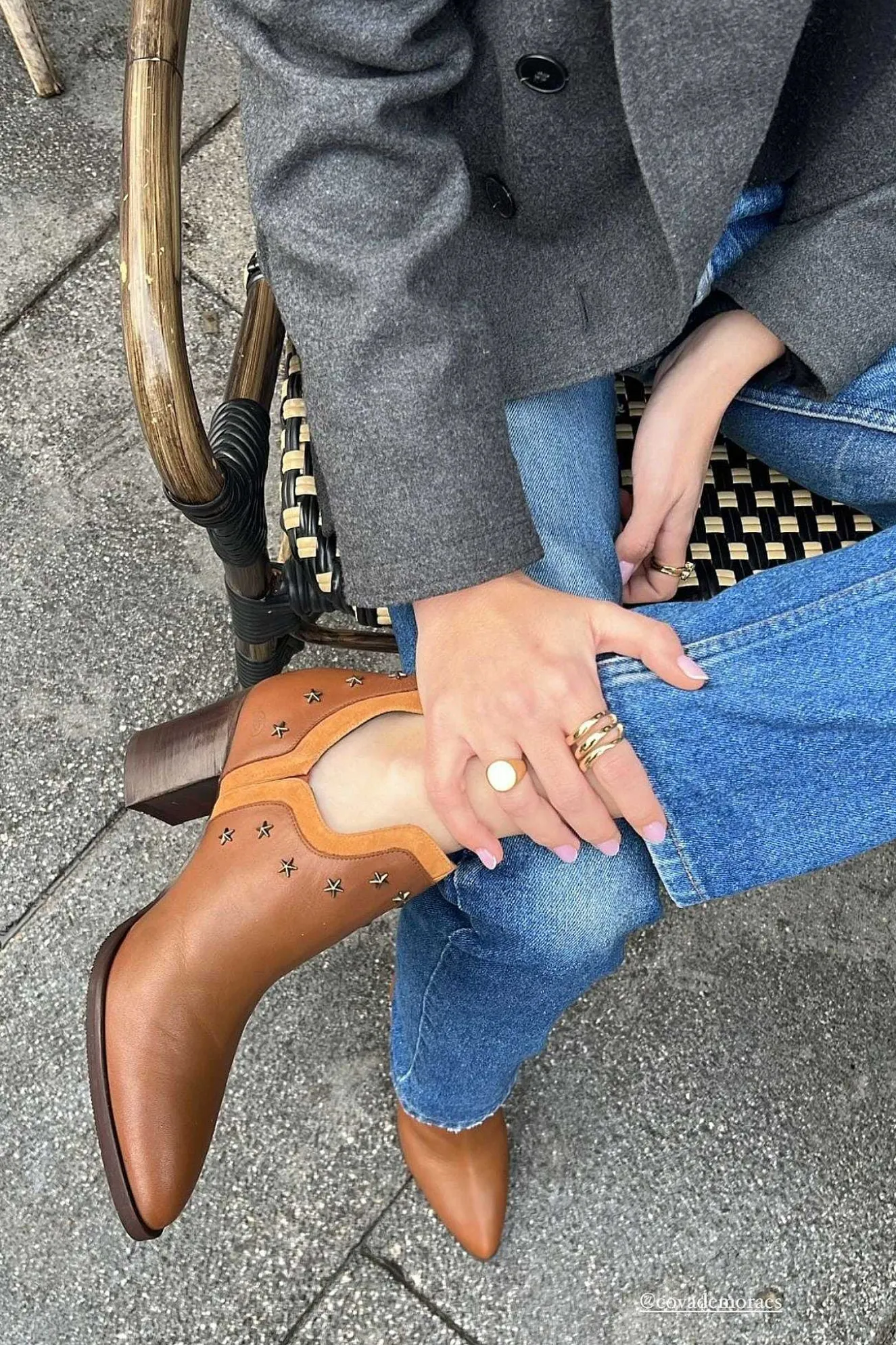 Nay Boots Cuero Tacón 7Cm