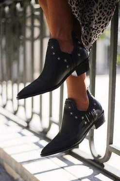 Nay Boots Negras 4Cm