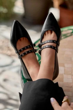 Paloma Tachas Negra 1Cm