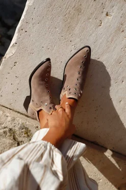 Punky Boots Ante Beige 4Cm