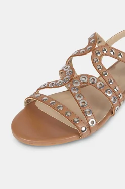 Punky Sandals Nude 1Cm