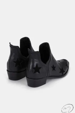 Star Boots Negras 4Cm Pm