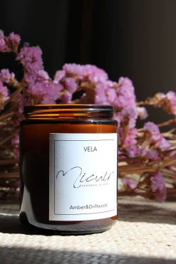 Vela Aromatica Amber & Driftwood 215 Grs