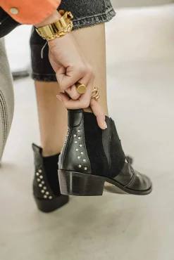 Victoria Boots Negro 4Cm